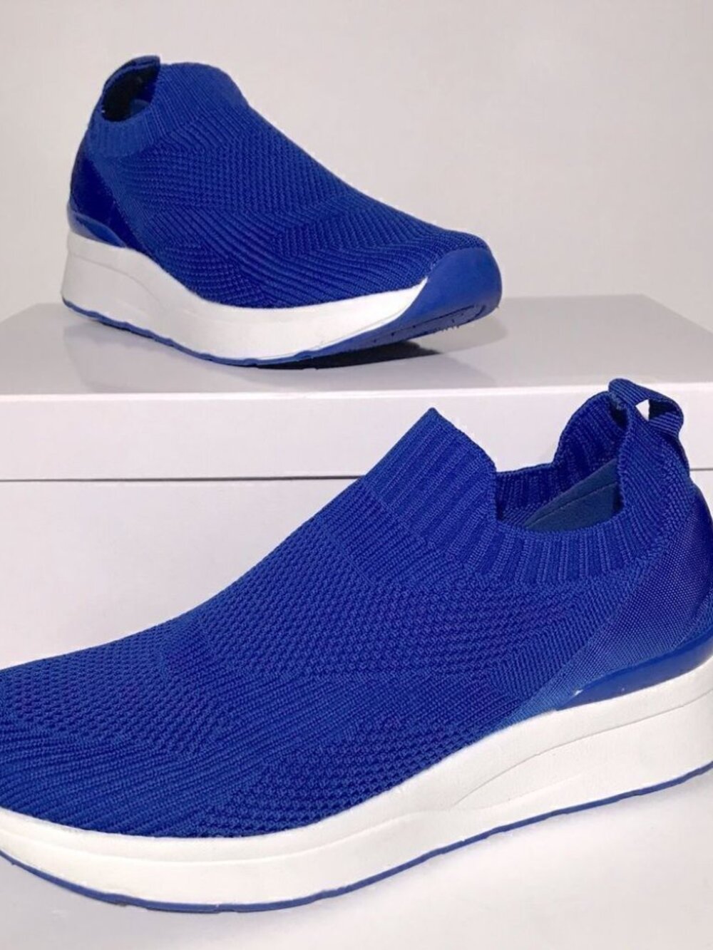 Isaac Mizrahi Live! Fly Knit Trainer Sneakers